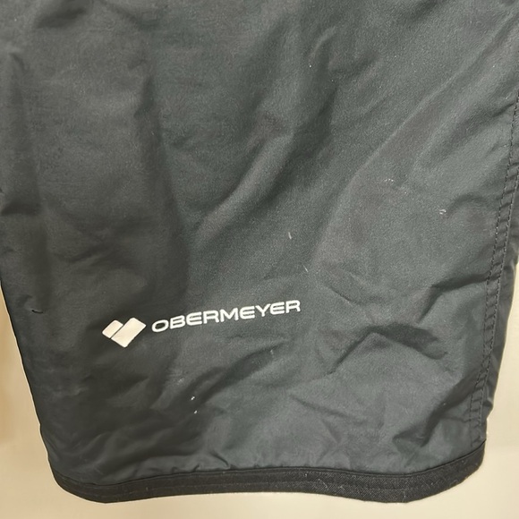 Obermeyer Keystone Pant Black Womens Snowboarding Skiing Waterproof Sz 12 Short - Picture 9 of 16